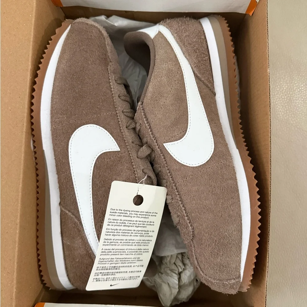 ✨ Nike Cortez Vintage "Mink Brown/Gum Medium Brown/White" sneakers - Picture 6 of 6